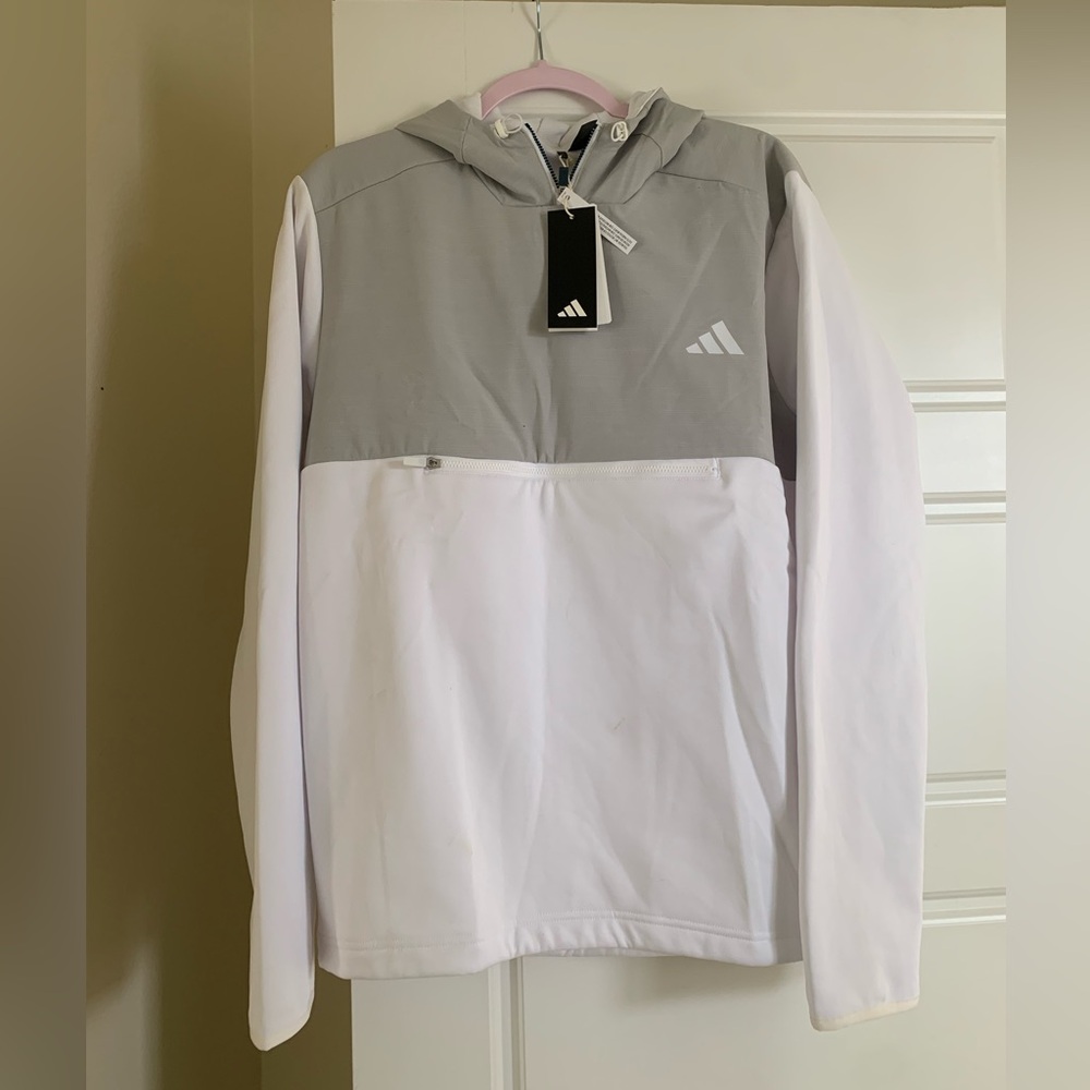Brand New Mens Large Hooded Adidas Hoodie